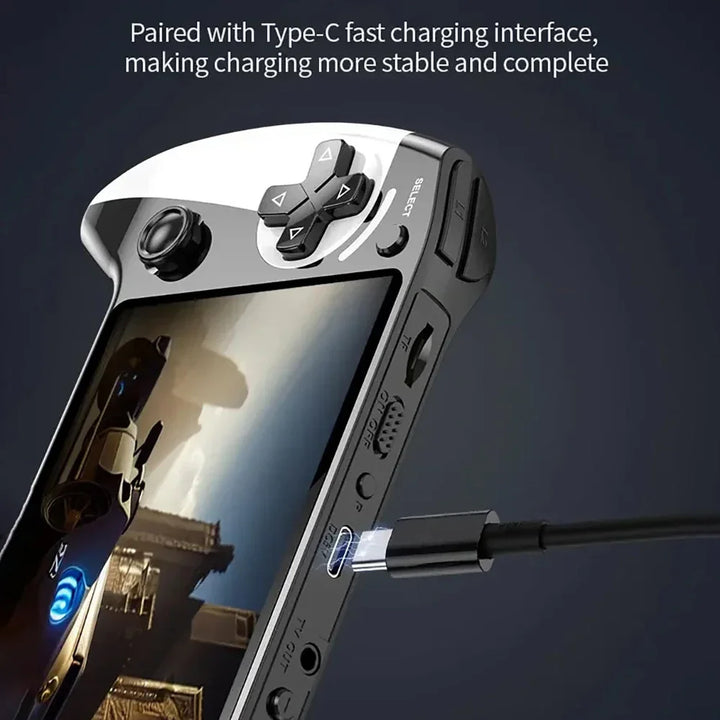 X9 Handheld Game Console 5.5inch Screen Retro Video Game 3000 Built-in Games 9 Emulators Large Battery Type-C Charging