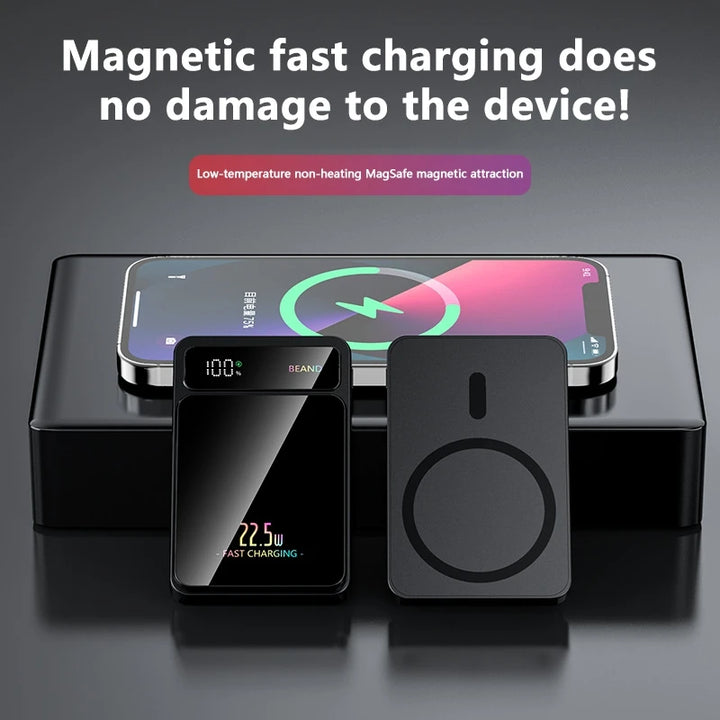 Oneplus 50000mAh Power Bank Magnetic Wireless 22.5W Ultra Capacity Super Fast Charging Power Bank Portable For iPhone Huawei NEW