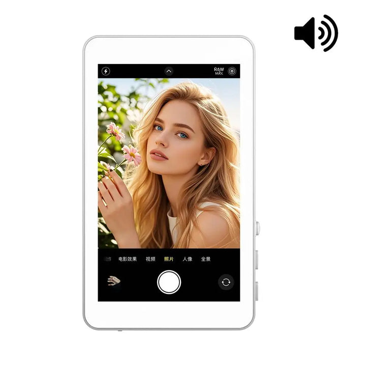 Magnetic Wireless Selfie Monitor Screen For IPhone Android, 3.94 HD Expansion Display Rear Camera Vlog Live Video Recording