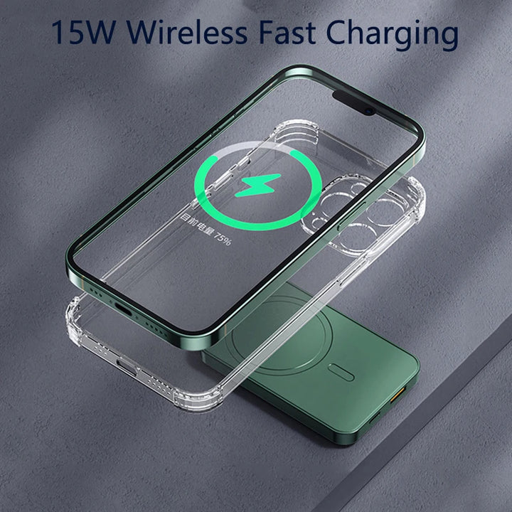 Magnetic Wireless Power Bank 50000mAh 22.5W Fast Charging External Battery Charger for Huawei Samsung iPhone 12 PD 20W Powerbank